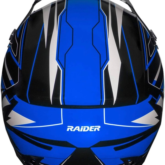 Raider RX1 Unisex-Adult MX Off-Road Helmet - Picture 3 of 4